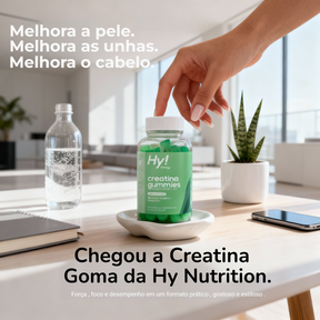 [COMPRE 1 GANHE OUTRA] Creatina 3 em 1 - Com Colágeno e Ácido Hialurônico Hy Nutrition