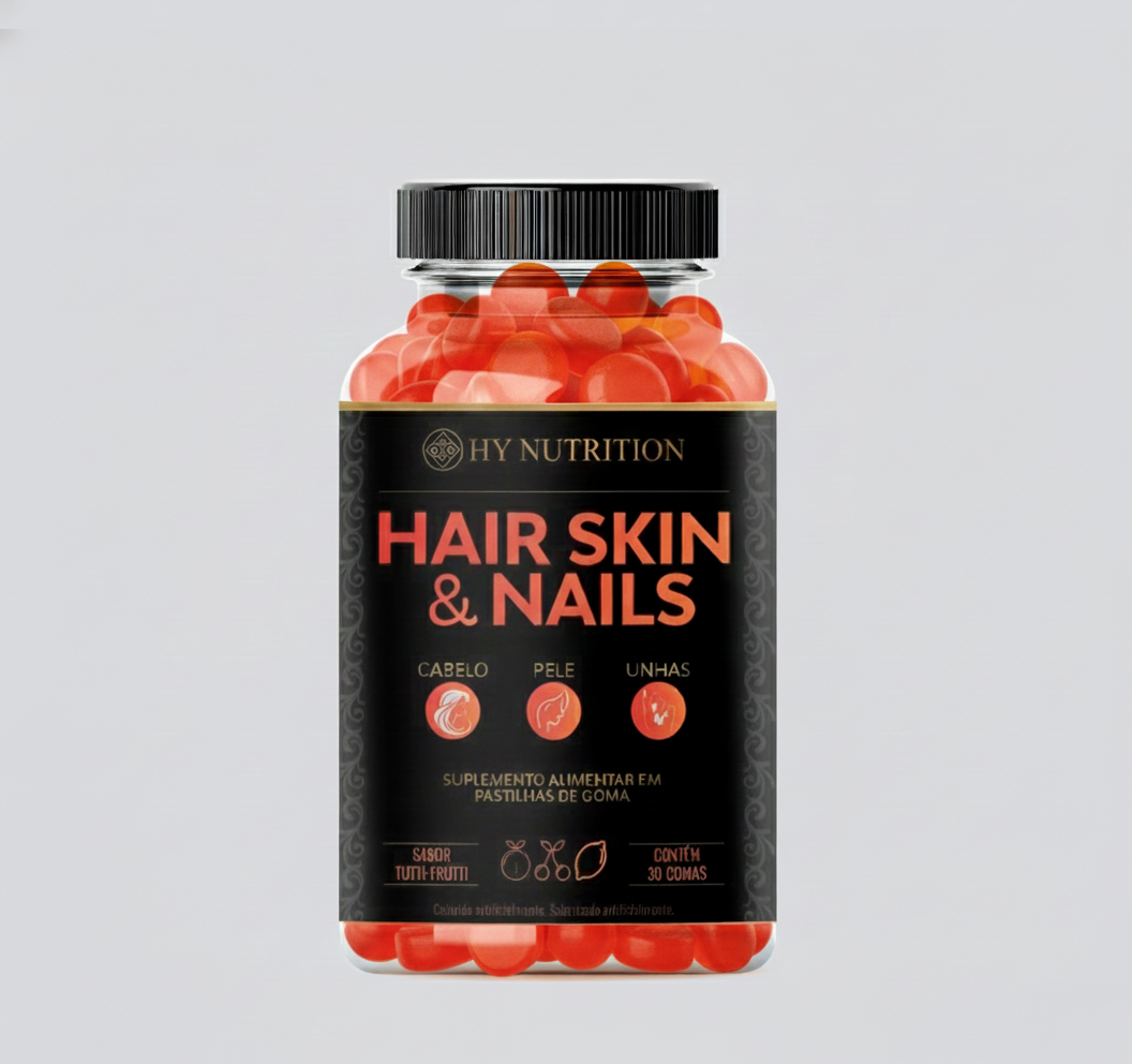 hair skin nails hy nutrition

suplemento beleza feminina gummies

vitaminas para pele unha e cabelo hy