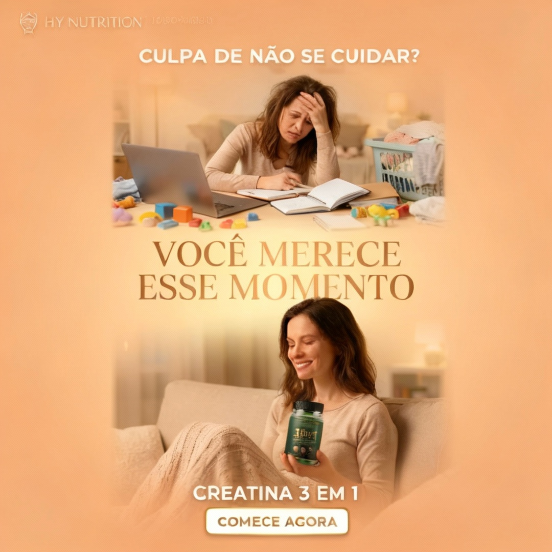 Creatina da Beleza – Creatina em 3 em 1 (Com Colágeno e Ácido Hialurônico)