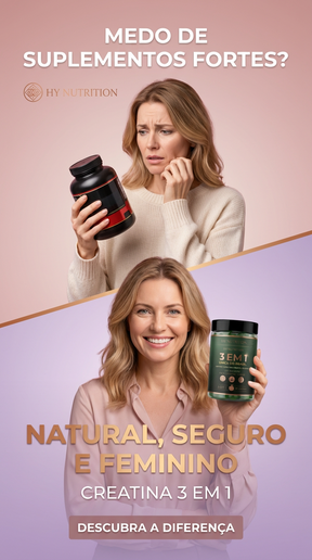 Beauty Creatine – Creatina em Gummies com Colágeno e Ácido Hialurônico para Mulheres 35+ Hy Nutrition